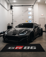 Toyota GR86 Luxury Logo Rug and Display Mat Garage, Home, Office, Showroom Floor Decor, 60x87 in / 150x220 cm