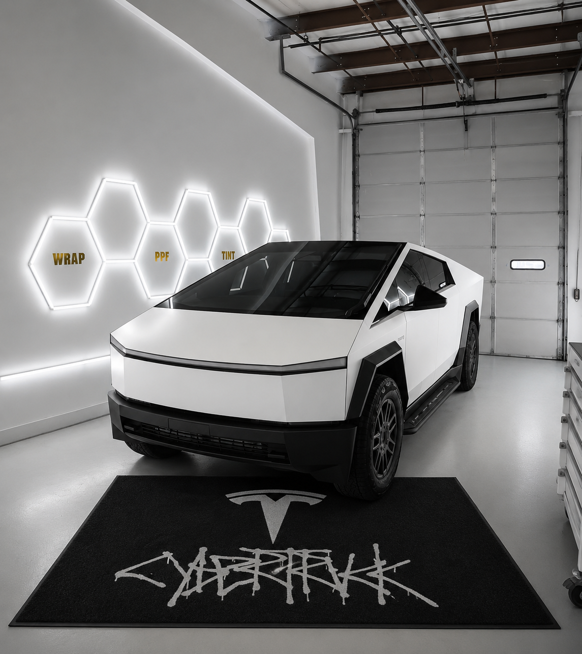 Tesla Cybertruck Rug