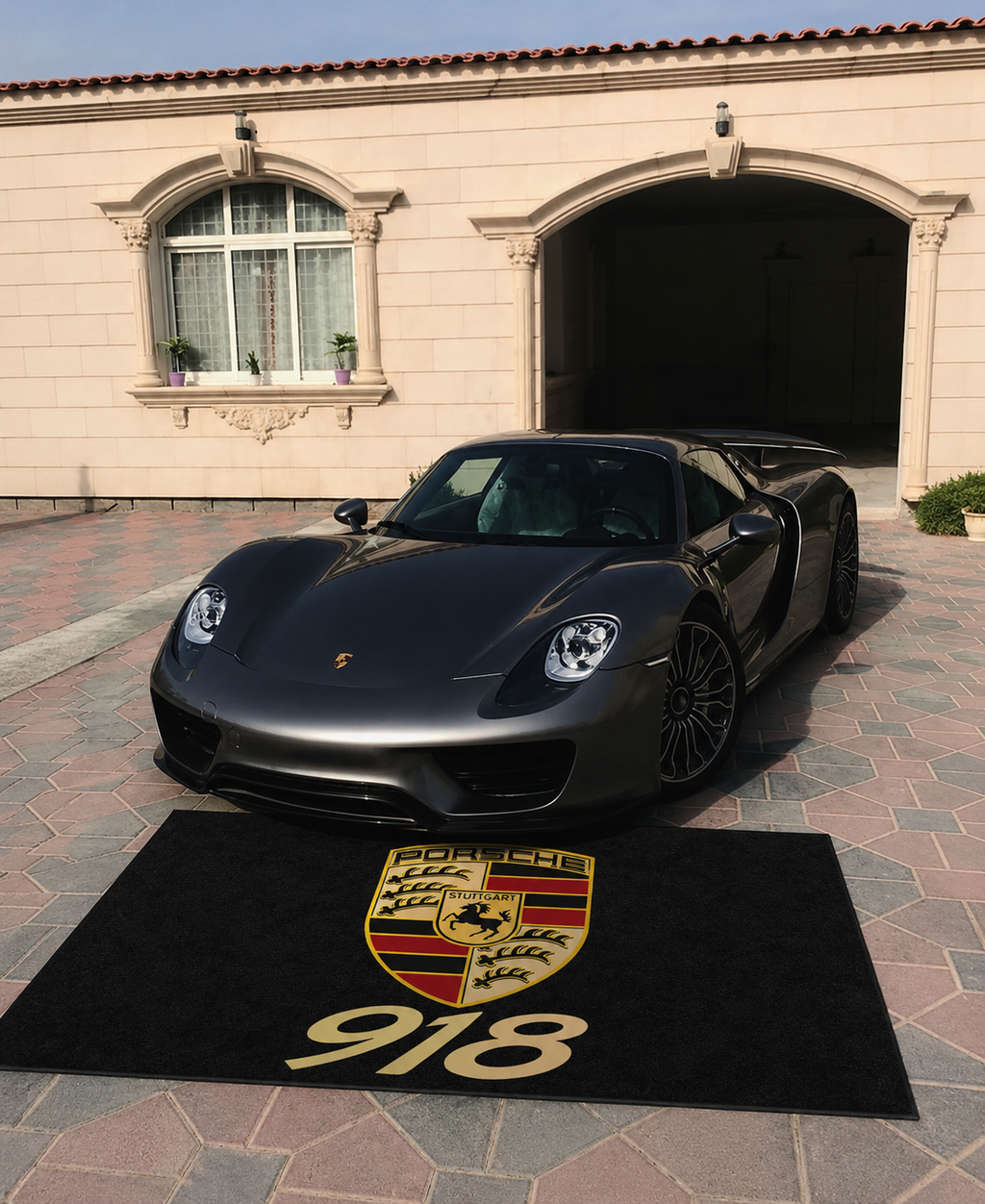 Porsche 918 Rug