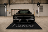 Camaro Text Premium Luxury Logo Rug and Display Mat Garage, Home, Office, Showroom Floor Decor, 60x87 in / 150x220 cm