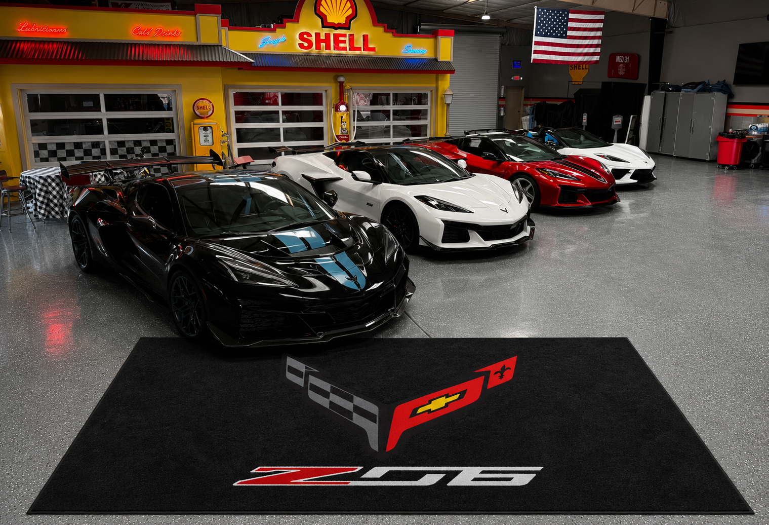 Corvette Z06 Rug