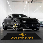 Ferrari Gold Rug