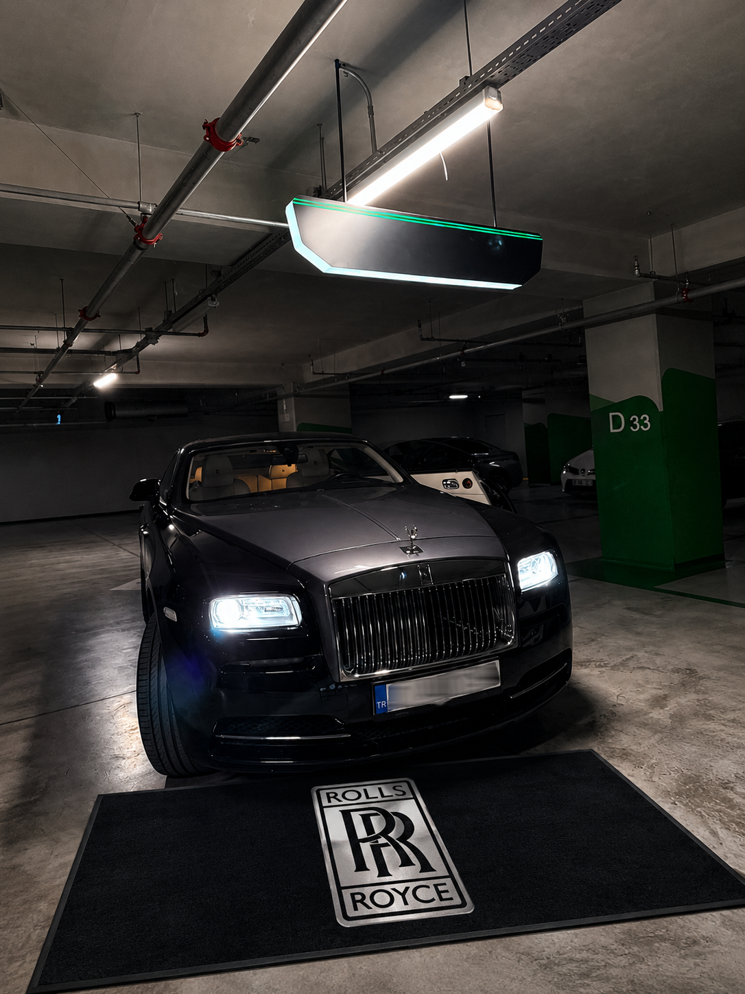 Rolls Royce Iron Rug