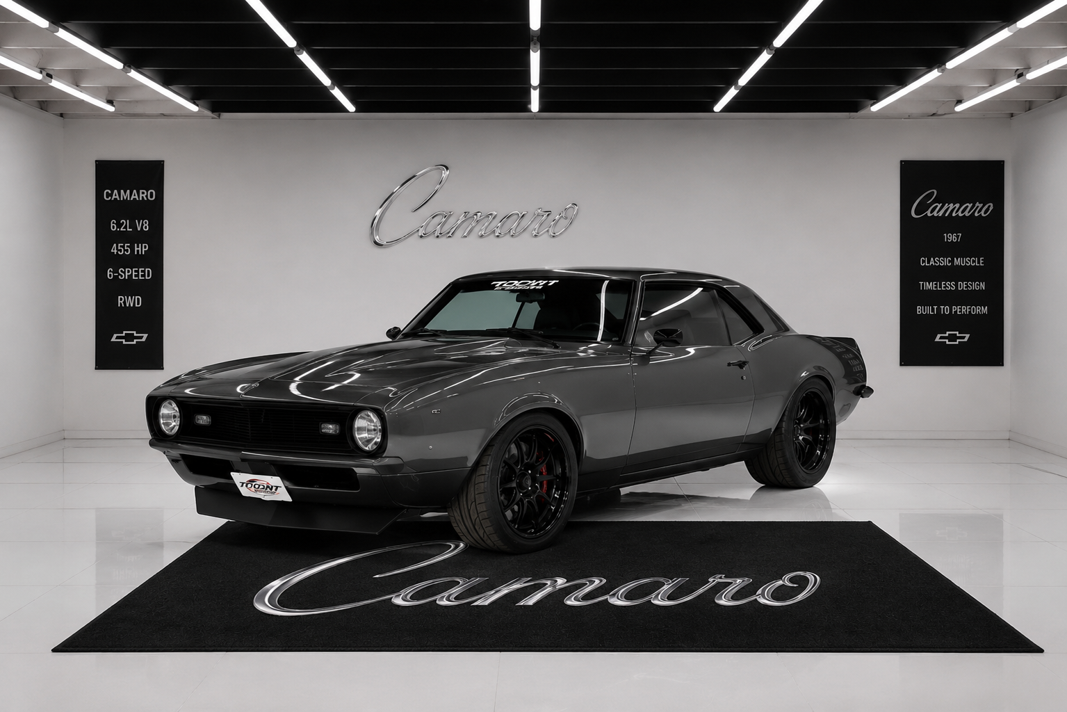 Camaro Text Rug