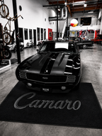 Camaro Text Rug