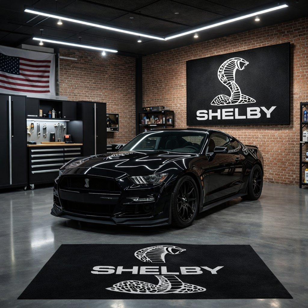 Mustang Shelby Rug