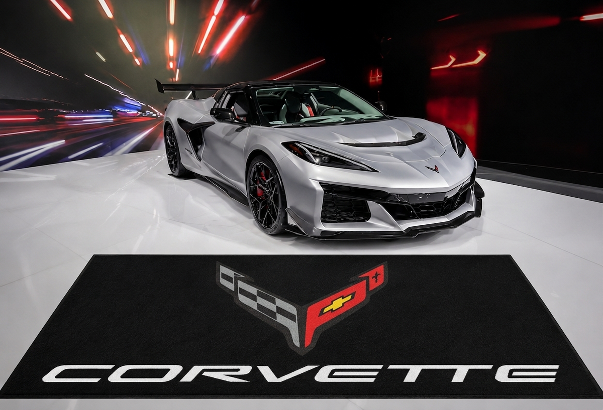 Corvette C8 Rug