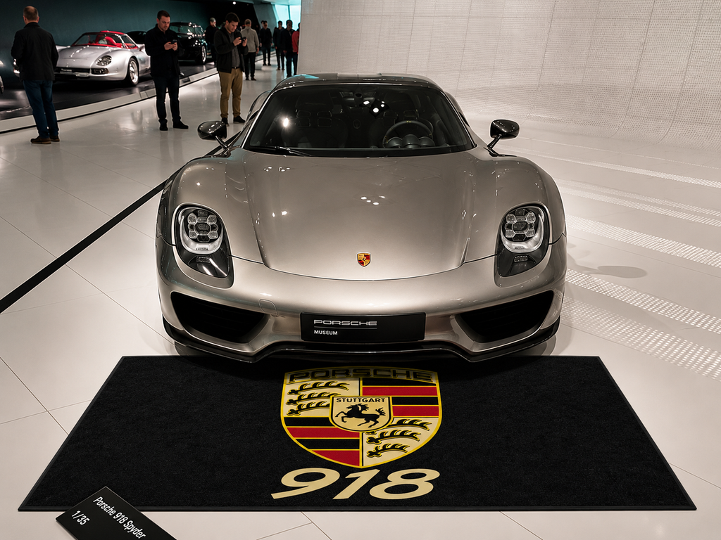 Porsche 918 Rug