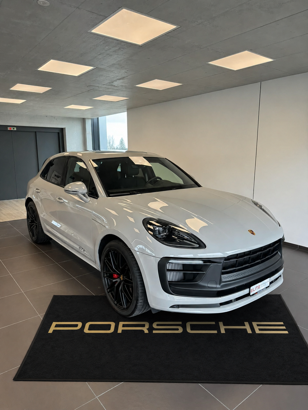 Porsche Text Rug