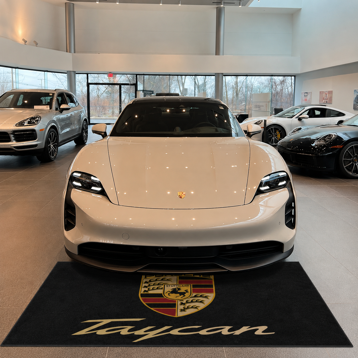 Porsche Taycan Rug