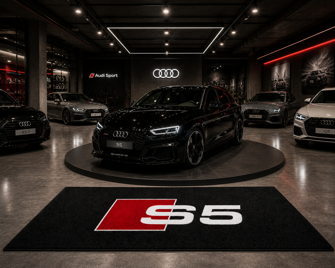 Audi S5 Rug