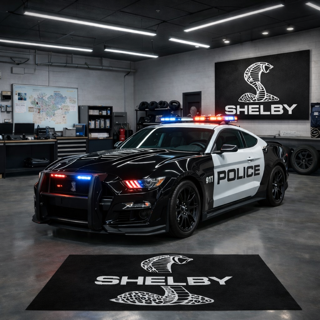 Mustang Shelby Rug