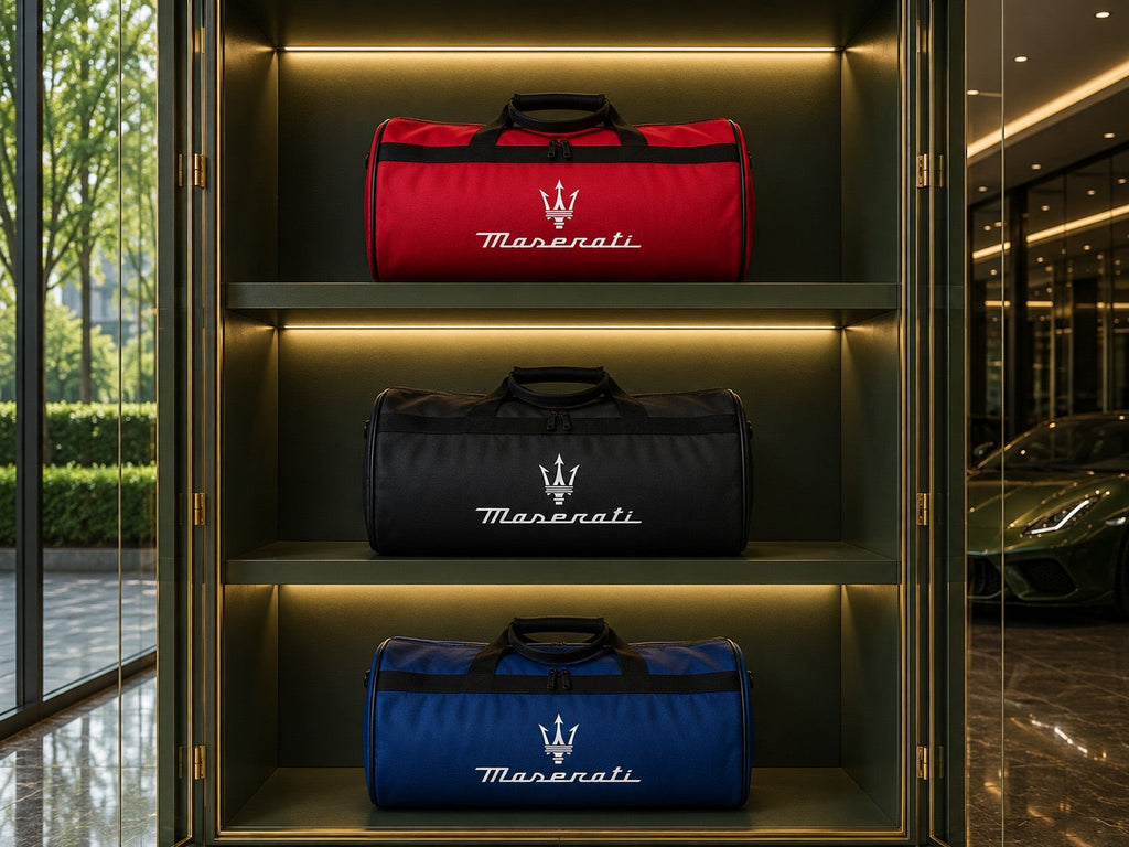 Luxury Maserati Duffle Bag Trunk Bag 30x50 cm