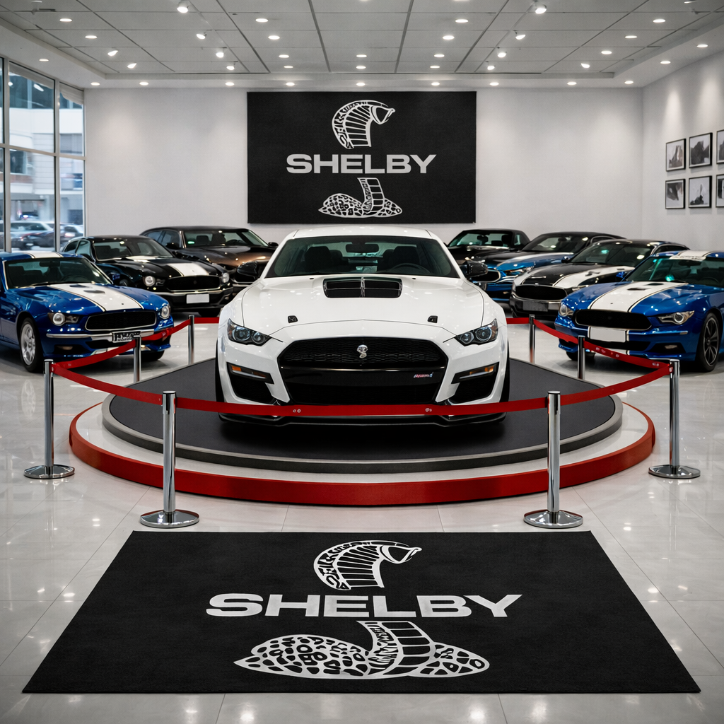 Mustang Shelby Rug