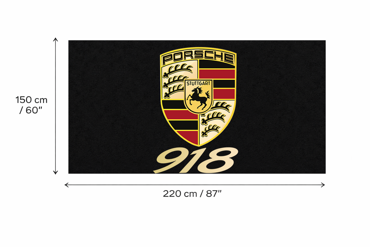 Porsche 918 Rug