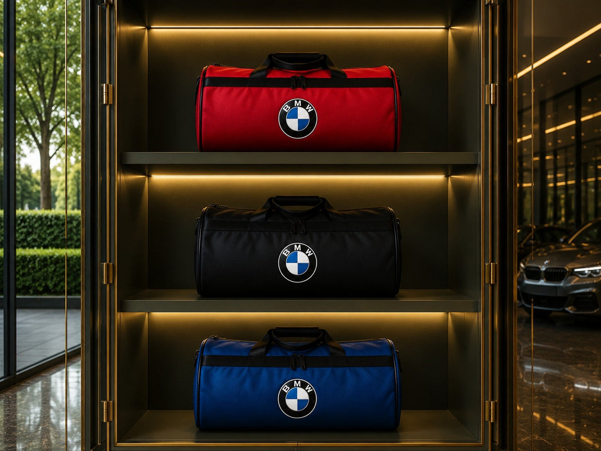Luxury BMW M PERFORMANCE Duffle Bag Trunk Bag 30x50 cm