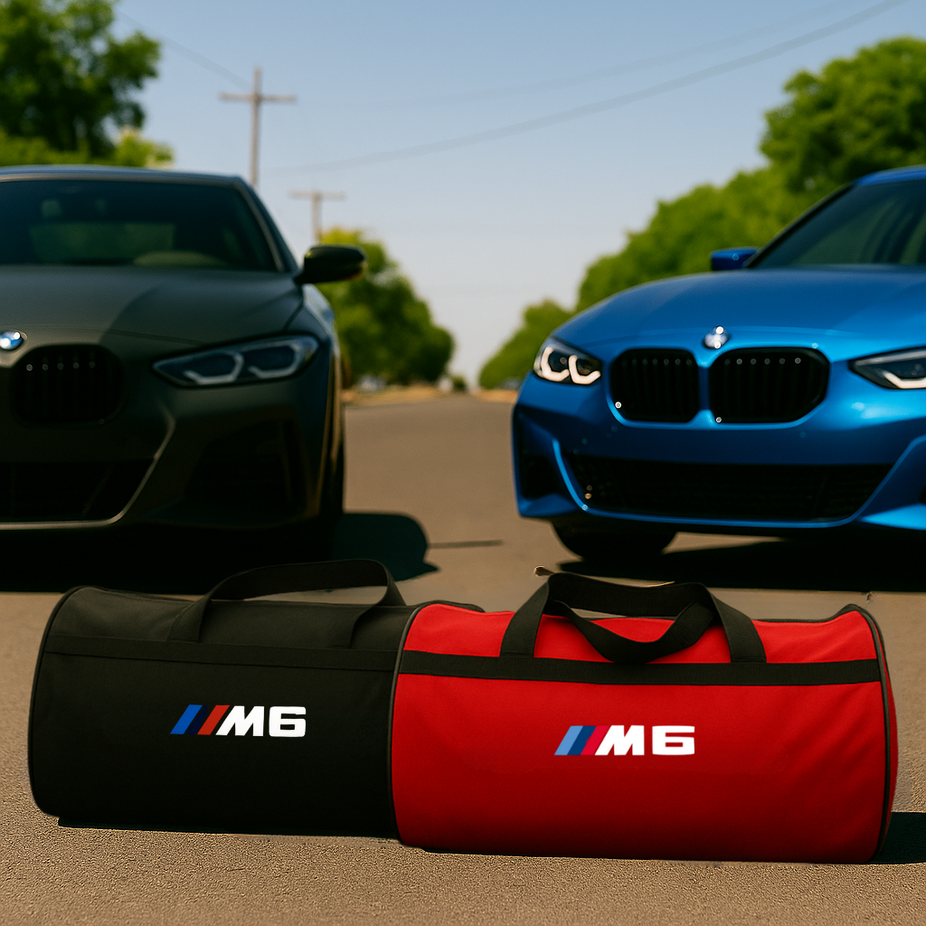 Luxury BMW M PERFORMANCE Duffle Bag Trunk Bag 30x50 cm