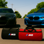 Luxury BMW M2 M3 M4 M5 M6 M8 Duffle Bag 30x50 cm