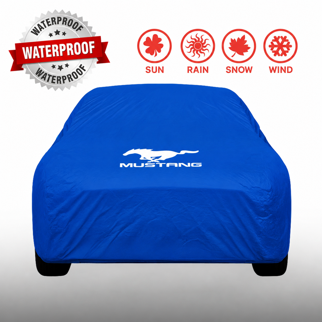 Mustang Premium Car Cover - Waterproof Outdoor