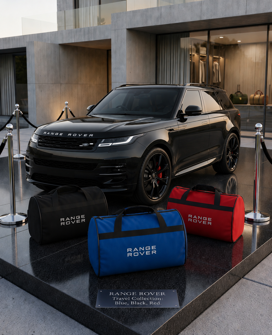 Range Rover Duffel Bag Trunk Organizer 30×50 cm