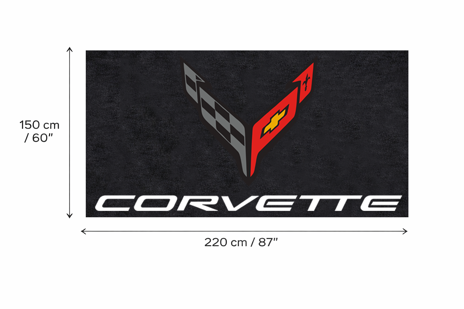 Corvette C8 Rug