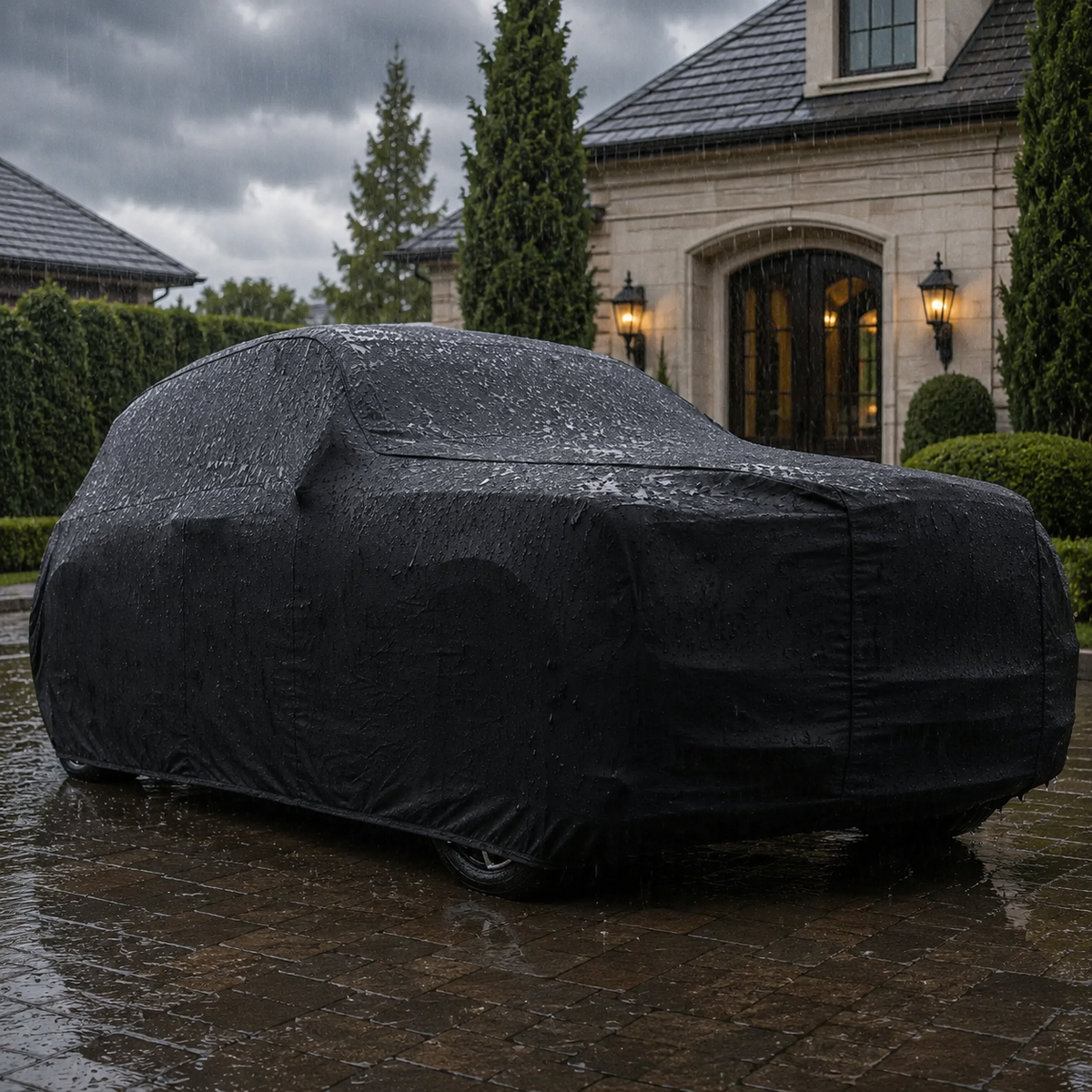 Rolls-Royce Waterproof Outdoor Car Cover - Black