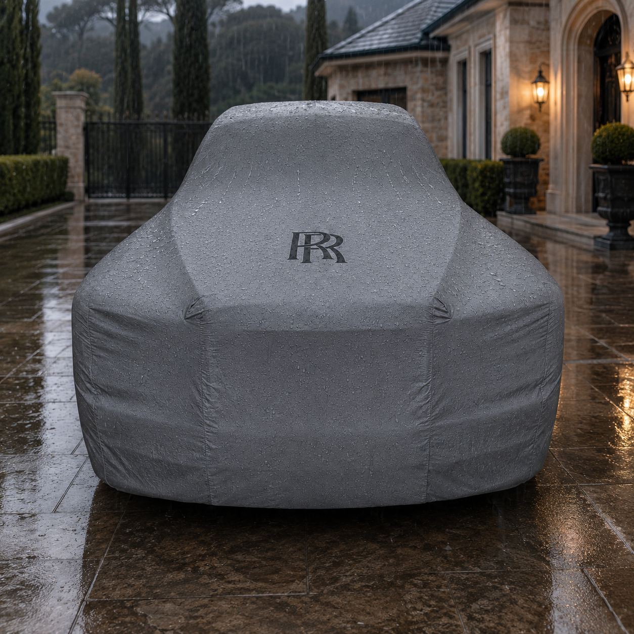 Rolls-Royce Waterproof Outdoor Car Cover - Gray