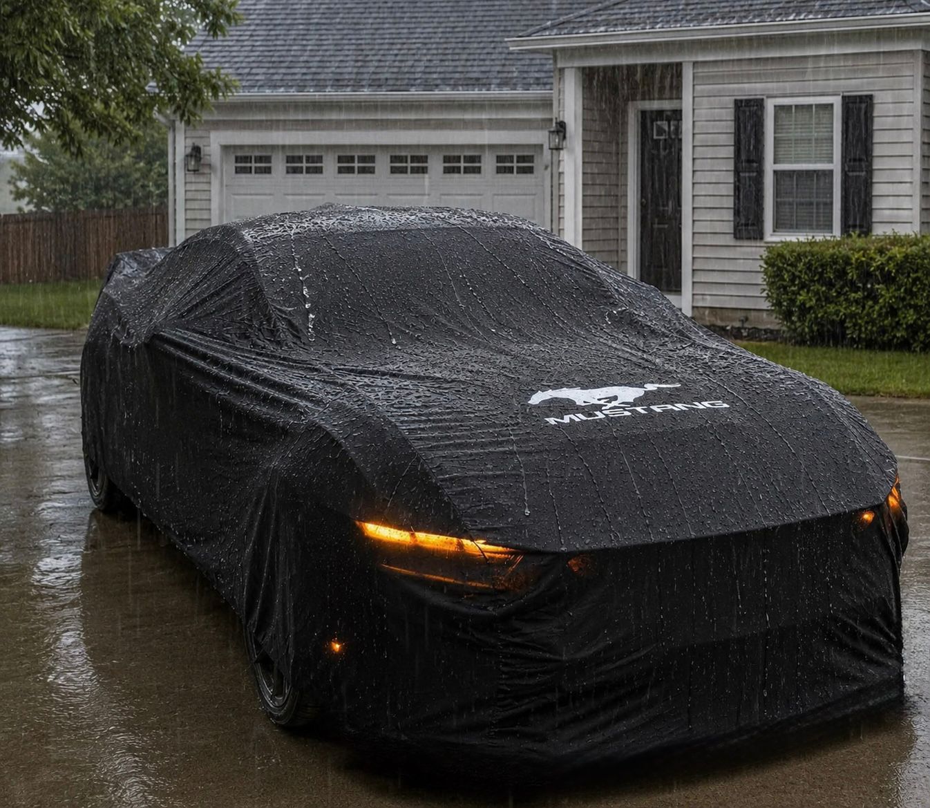 Mustang Premium Car Cover - Waterproof Outdoor