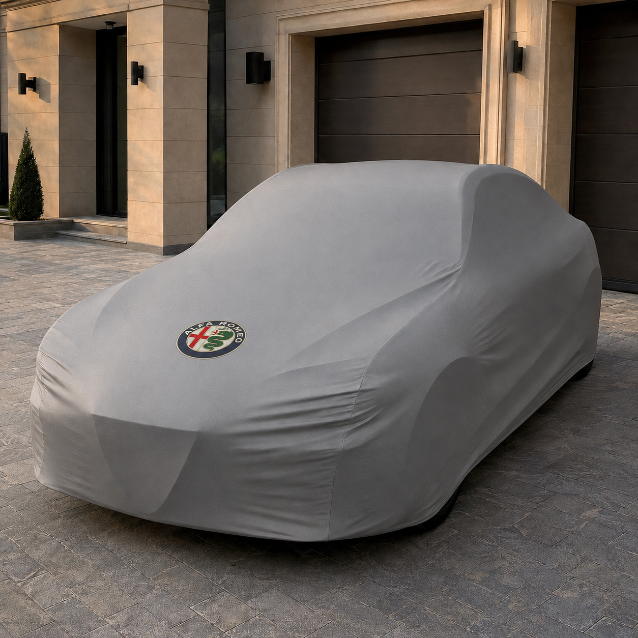 Alfa Romeo indoor car cover - gray