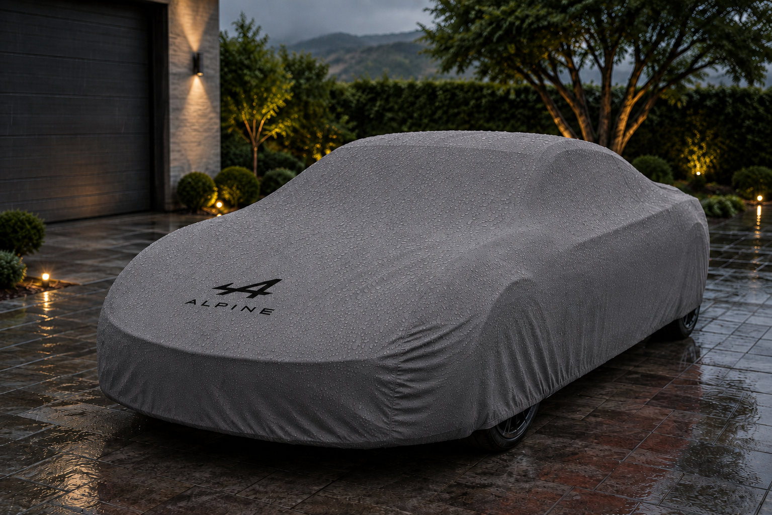 Alpine Waterproof Outdoor Car Cover - Gray