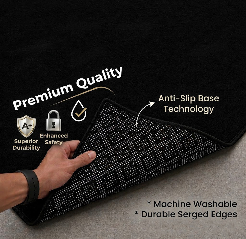 Alfa Romeo Premium Luxury Logo Rug and Display Mat Garage, Home, Office, Showroom Floor Decor, 60x87 in / 150x220 cm