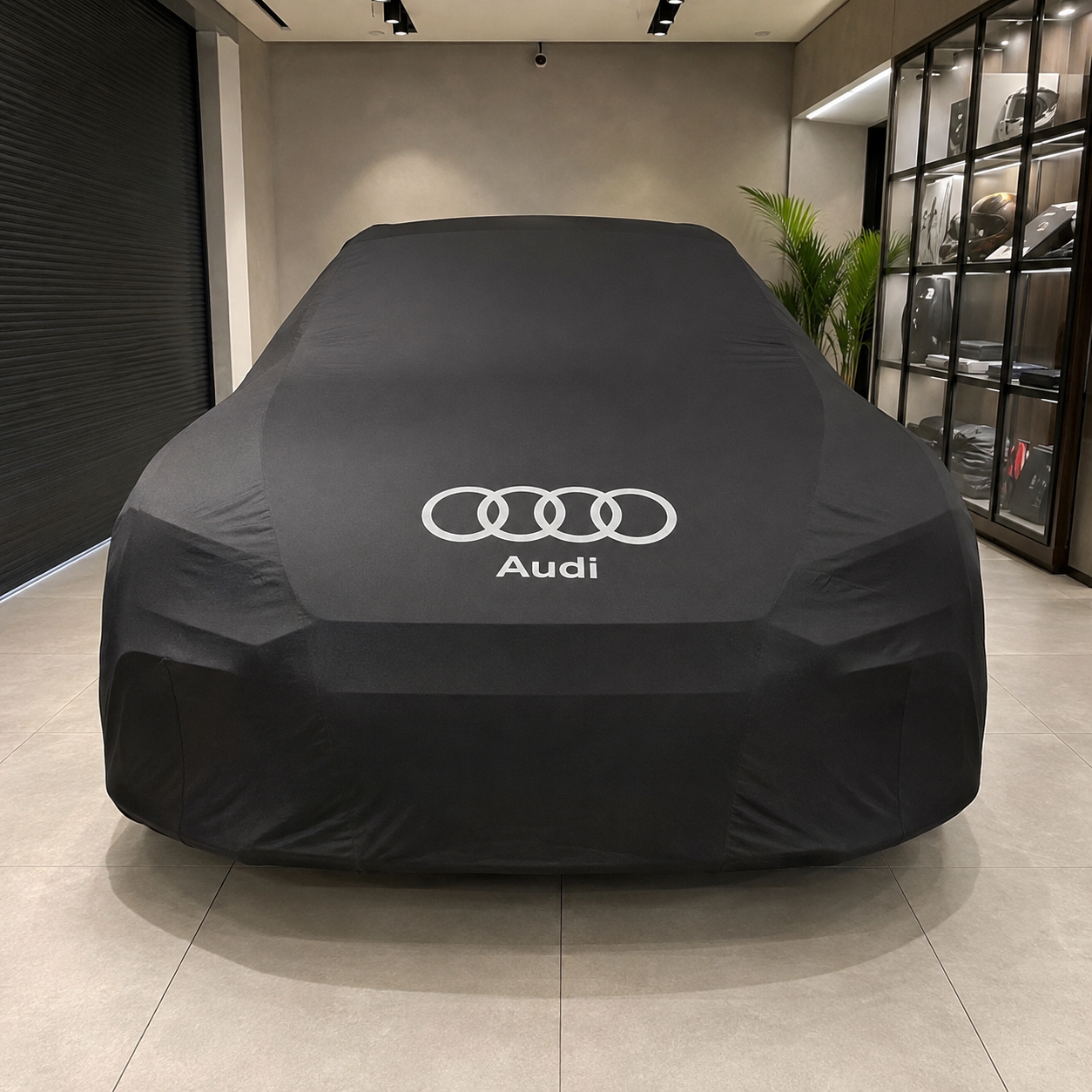 Audi car cover black