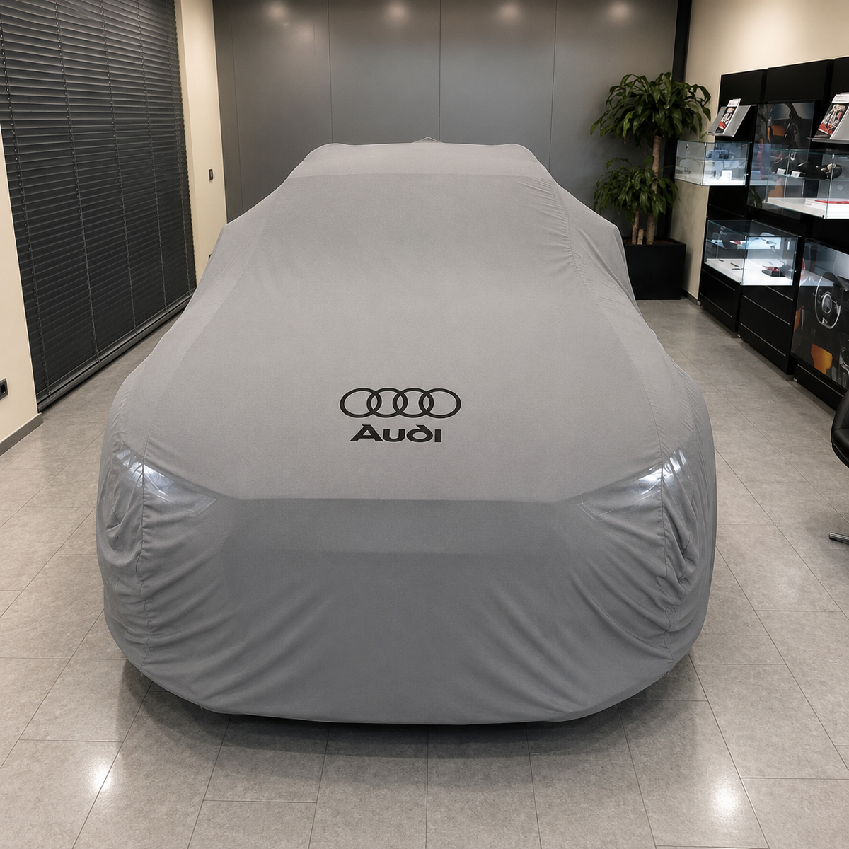 Audi car cover gray
