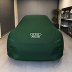 Audi car cover green
