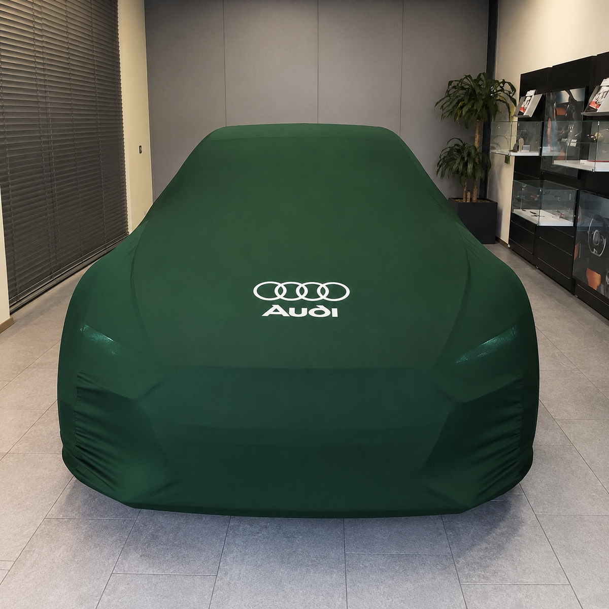 Audi car cover green