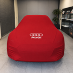 Audi car cover red