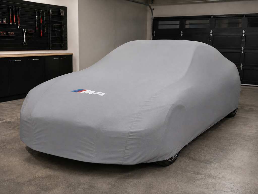 BMW M4 car cover - gray