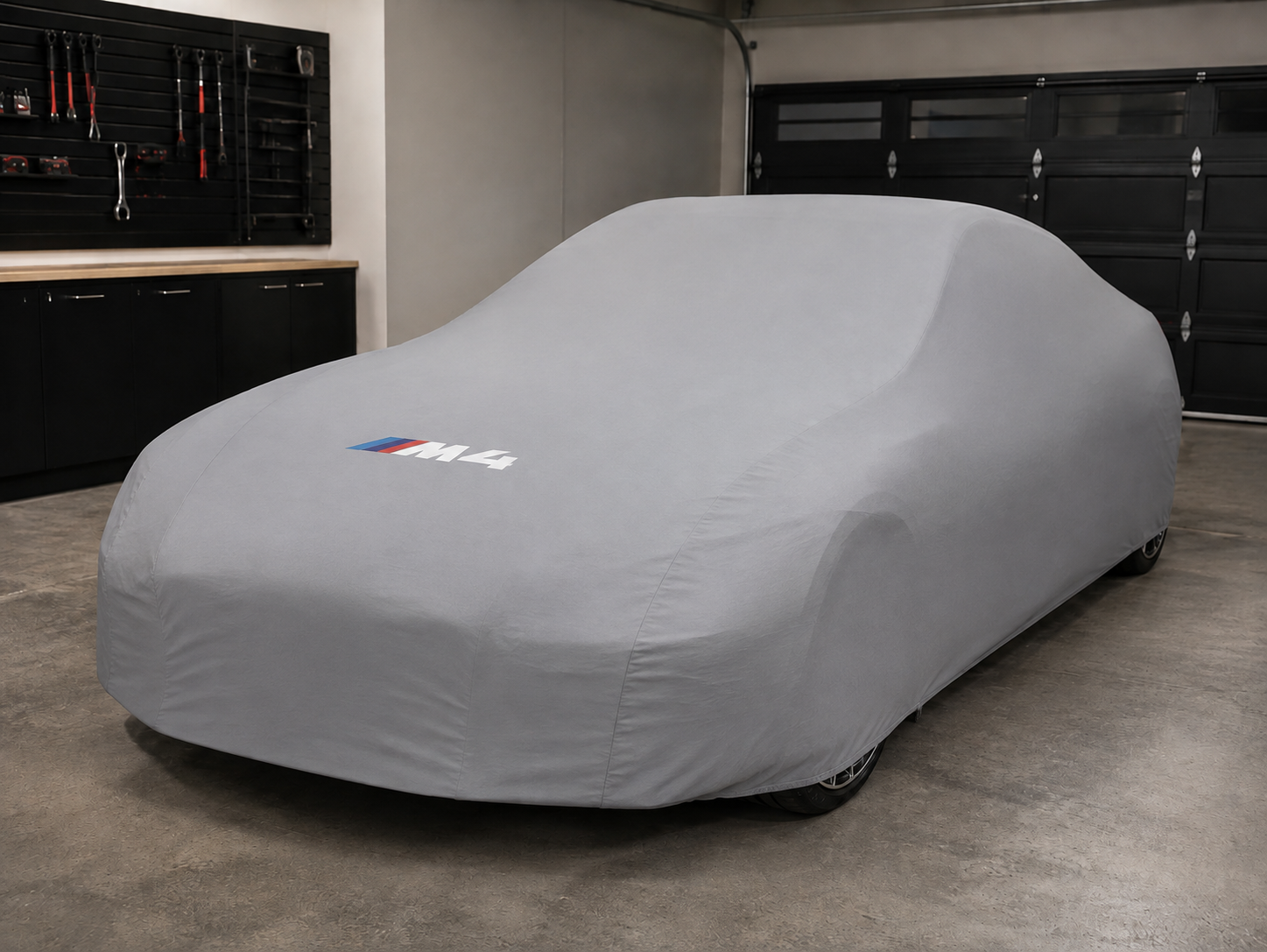 BMW M4 car cover - gray