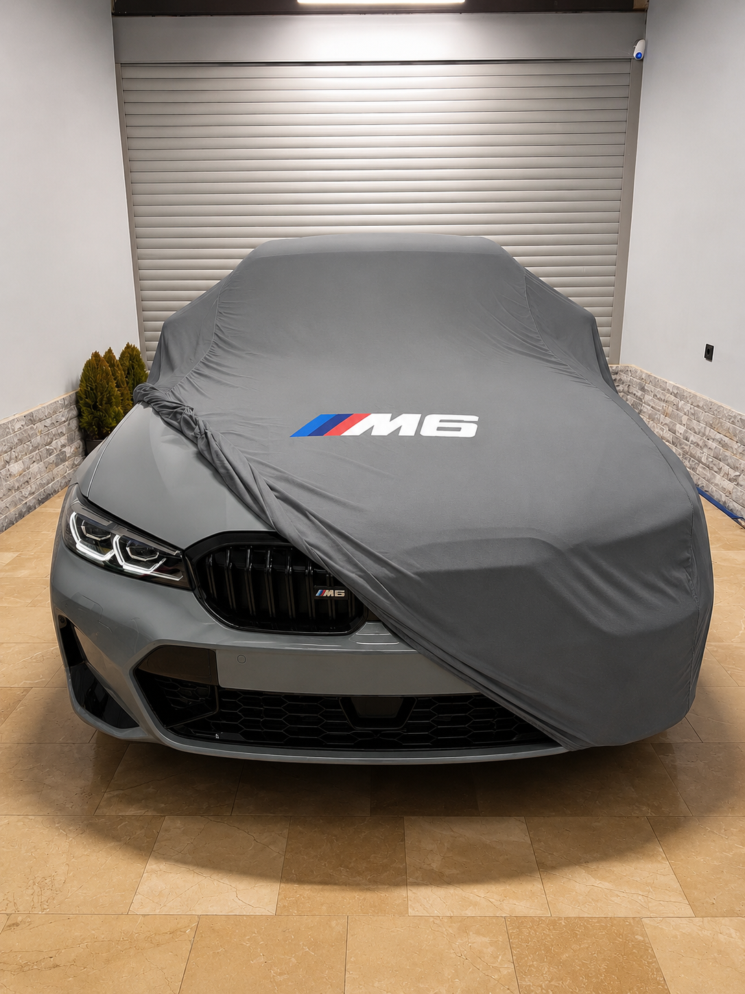 BMW M6 car cover - gray
