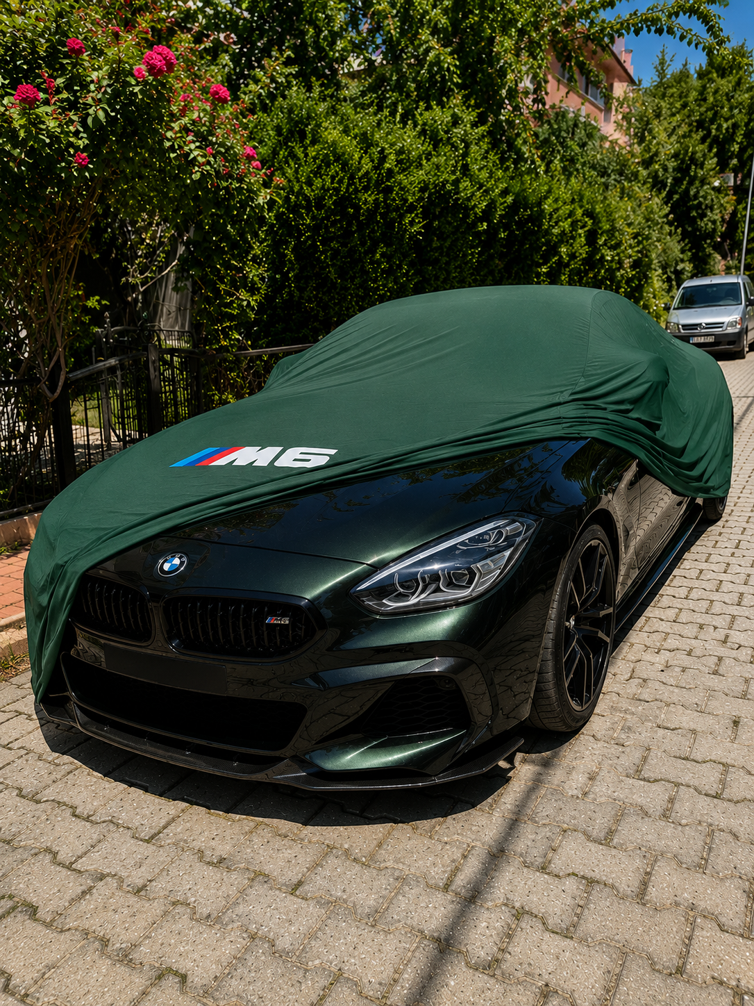 BMW M6 car cover - green
