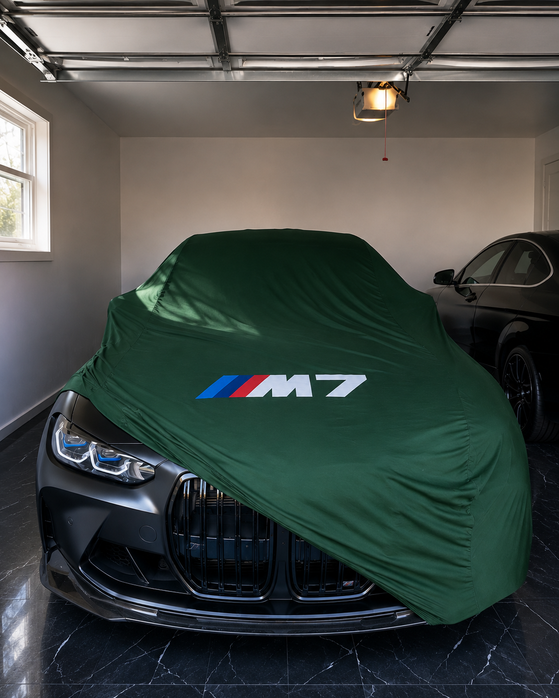 BMW M7 car cover - green