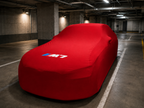 BMW M7 car cover - red