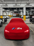 BMW Z4 car cover - red
