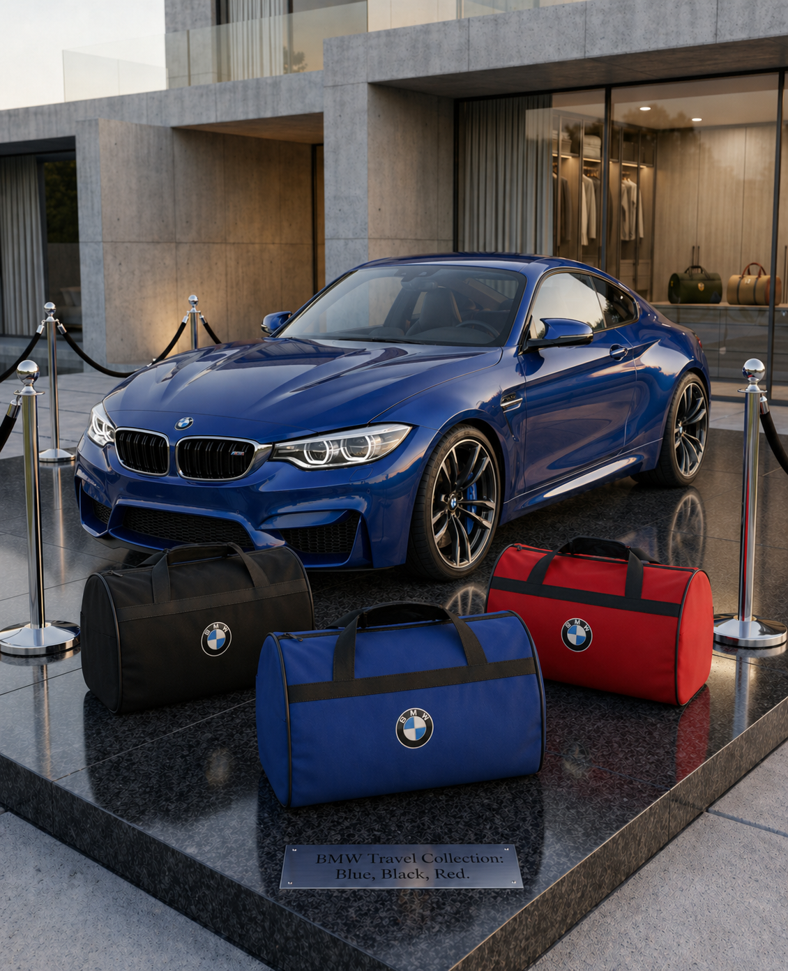 Luxury BMW M2 M3 M4 M5 M6 M8 Duffle Bag 30x50 cm