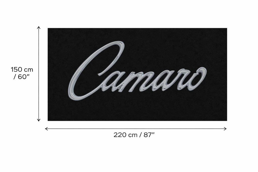 Camaro Text Rug