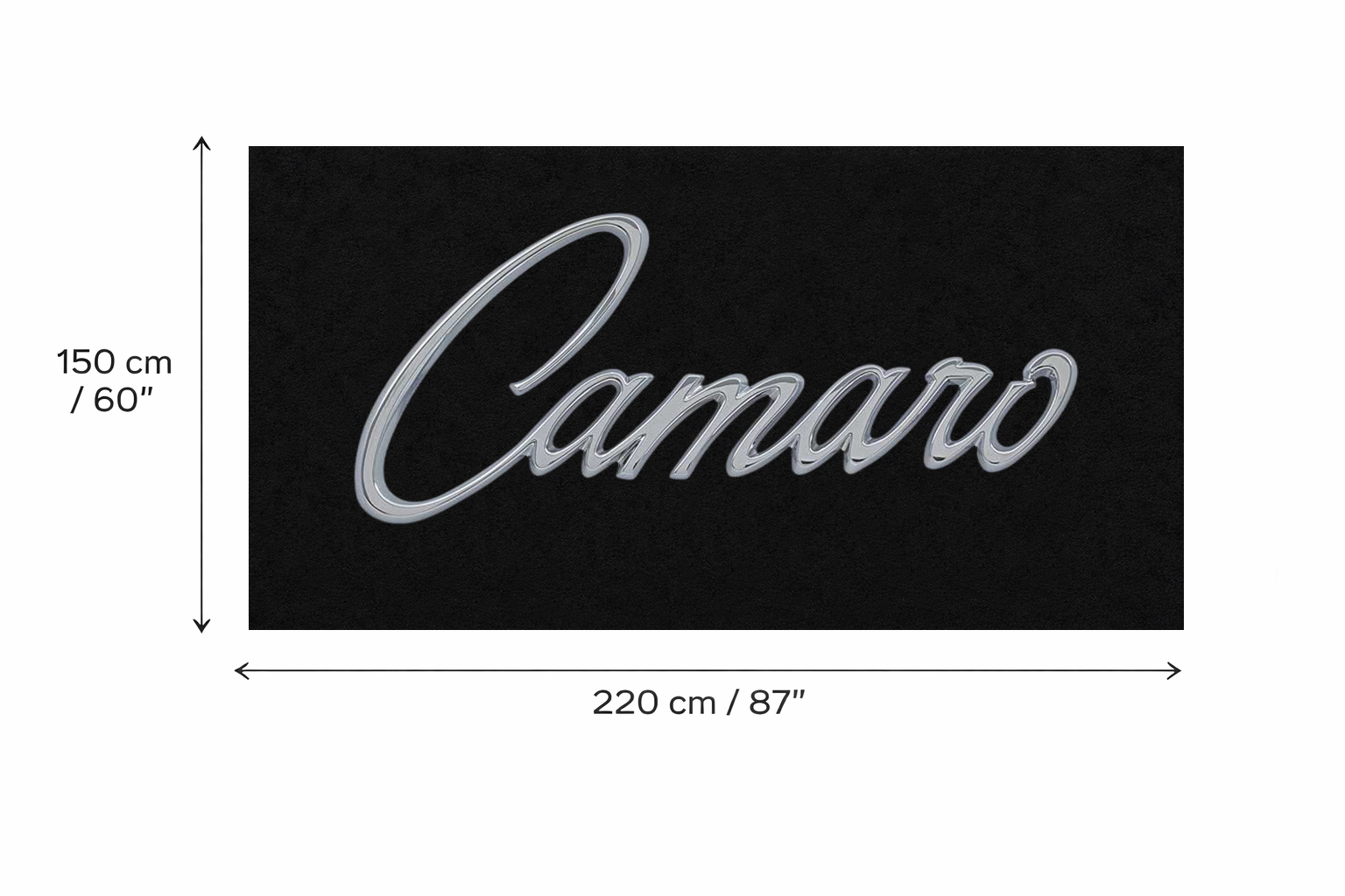 Camaro Text Rug