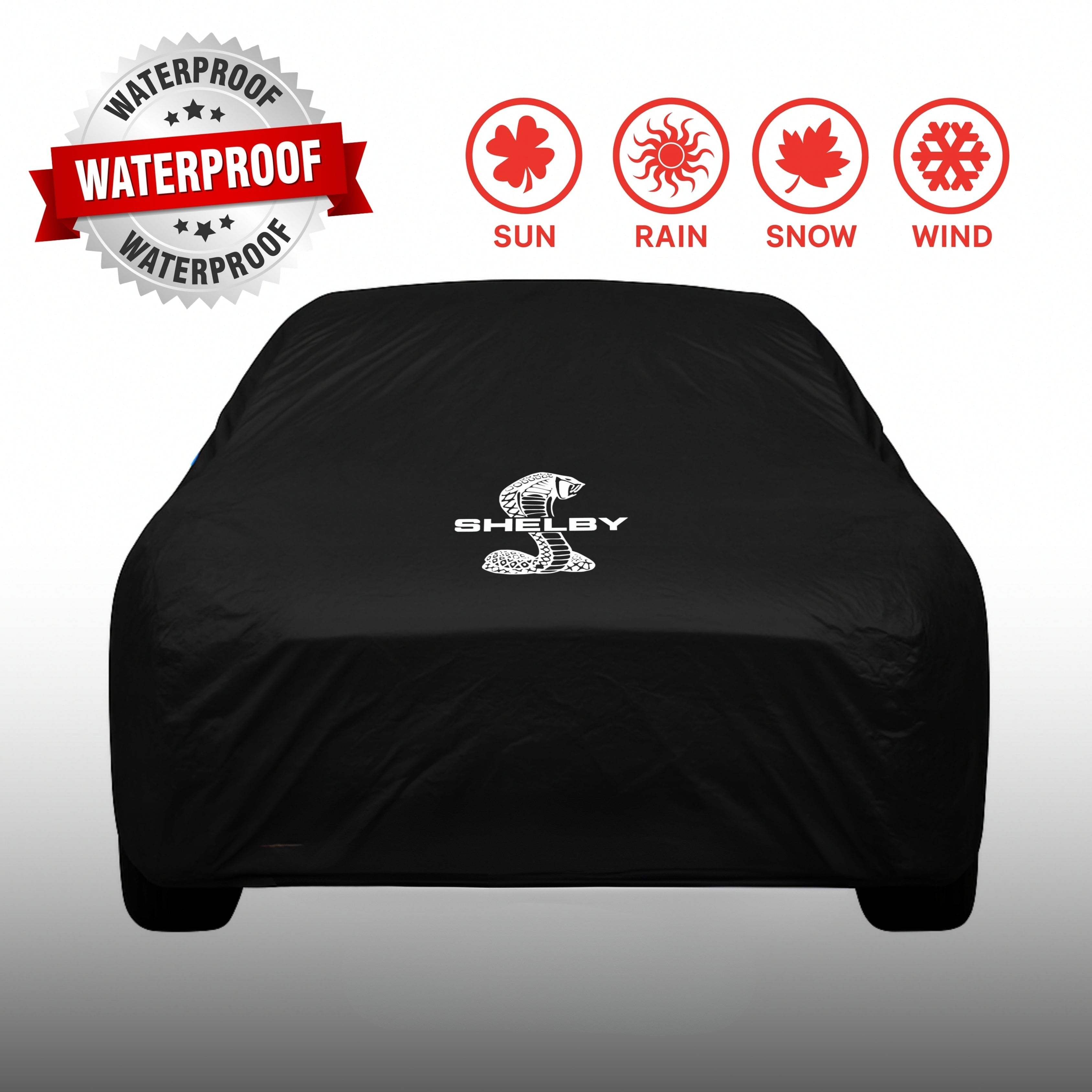 Mustang Premium Car Cover - Waterproof Outdoor