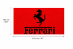 Ferrari Horse Rug