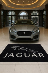 Jaguar Luxury Logo Rug and Display Mat Garage, Home, Office, Showroom Floor Decor, 60x87 in / 150x220 cm
