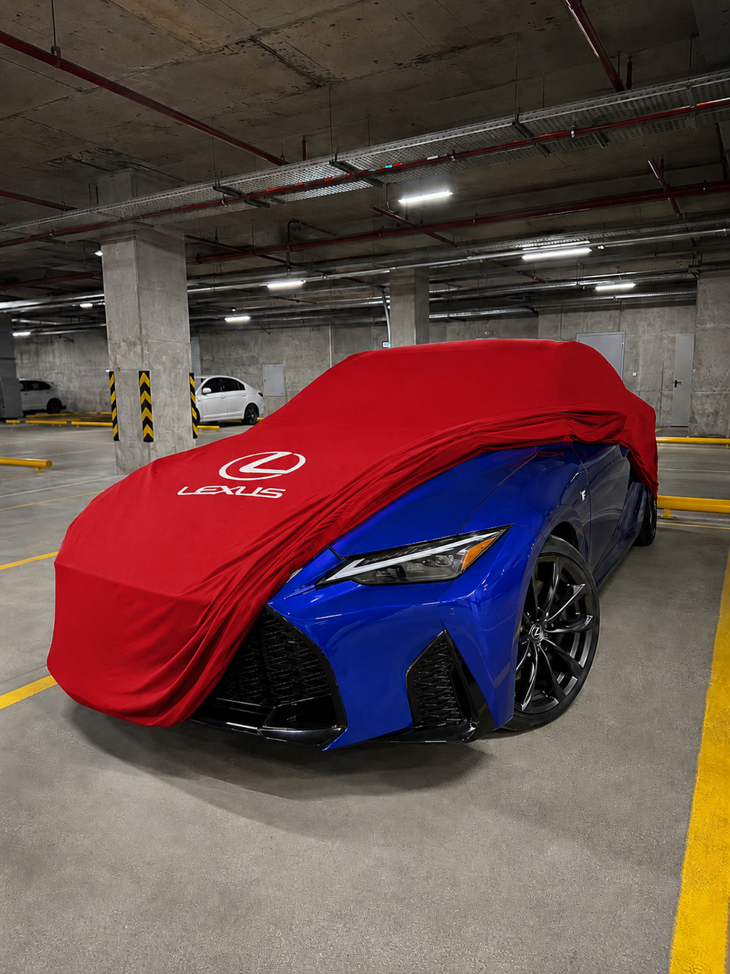 Lexus car cover red